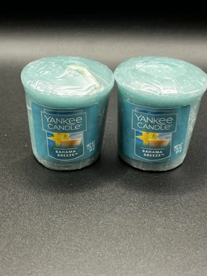 Yankee Candle Votive Candles Bahama Breeze Set Of 2 - Image 1 of 4