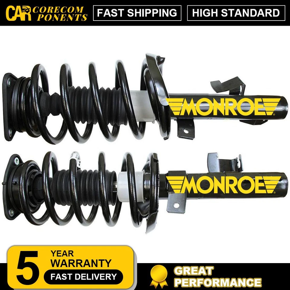 Puntales delanteros izquierdo derecho OE Monroe con conjunto de resorte helicoidal para Mazda 5 2012-2014 Foto 1 de 1