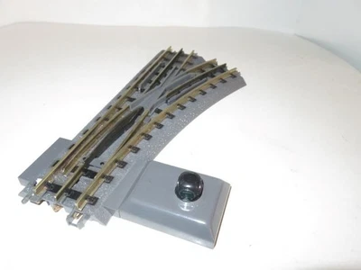 MTH TRAINS - 40-1004 REMOTE RIGHT HAND SWITCH TRACK ONLY- SOLID RAIL- EXC. - M16 - Image 1 of 3