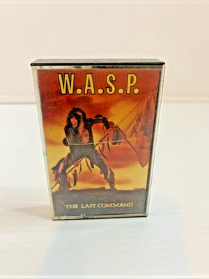 Кассета WASP The Last Command Capitol 1985 винтажная протестированная Heavy Metal - Изображение 1 из 4