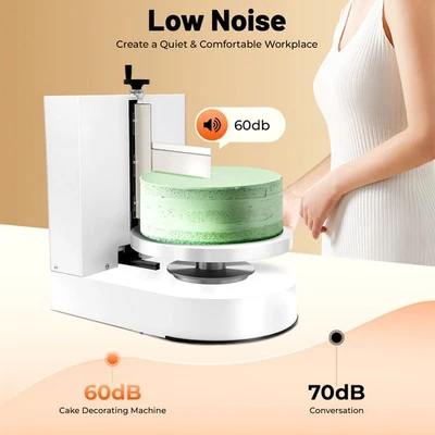 Cake Cream Spreading Coating Smearing Machine Automatic Cake Wiping Machine - Image 1 of 4