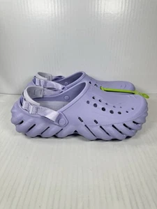 m10/w12 Crocs Echo Clog Mystic Purple Unisex Slipper Freizeit Sandale 207937-5BN - Bild 1 von 7