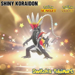 ✨ Shiny Legendary Pokemon Shiny Koraidon Max IVs JUMBO MARK Online Union Circle✨ - Imagen 1 de 5