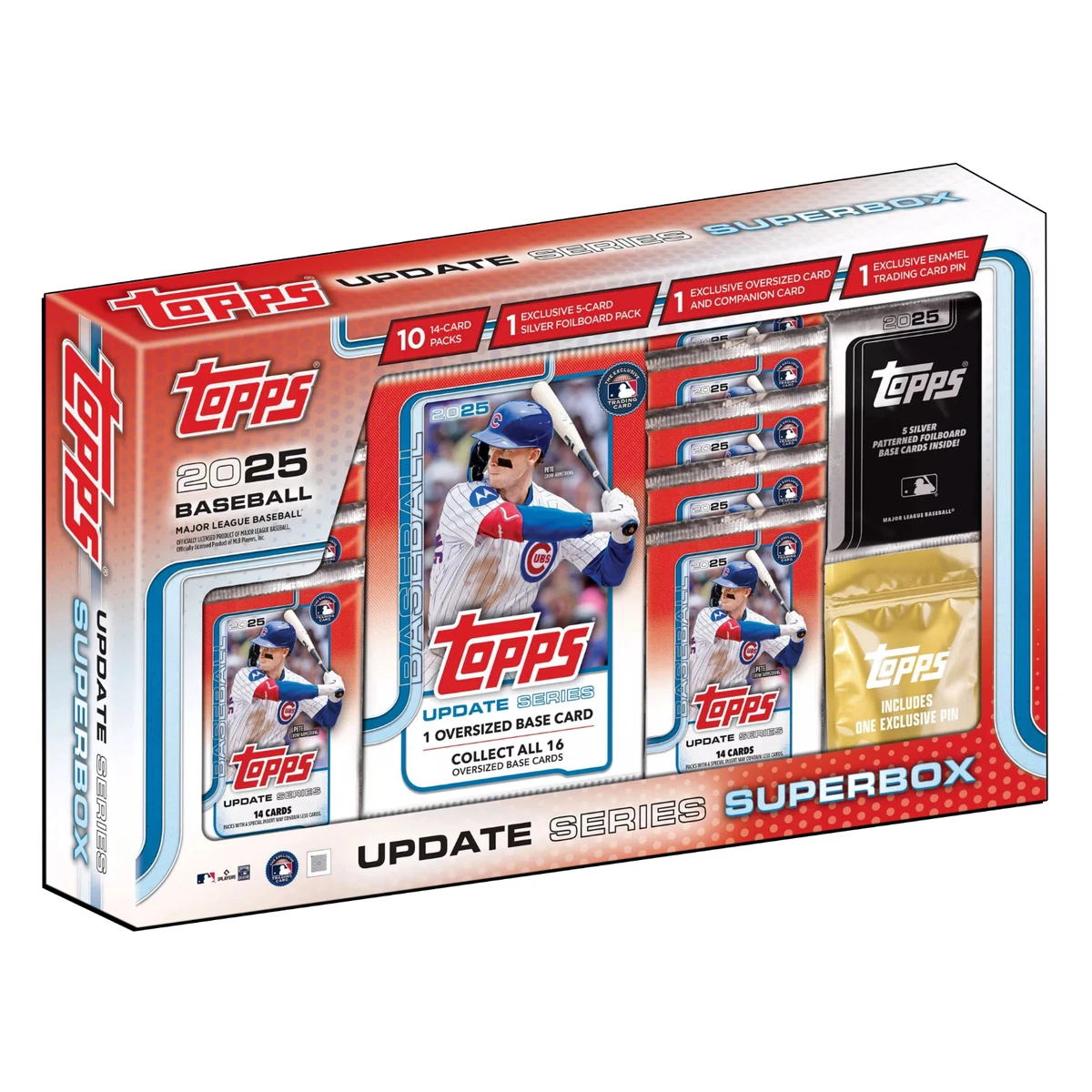 2025 Topps Update Series Baseball MLB Super Box (147 Trading Cards