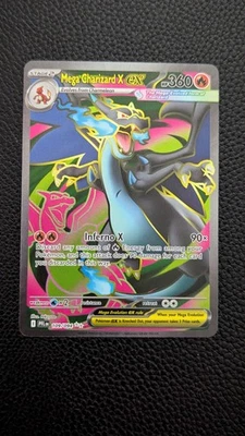 Mega Charizard X EX - 109/094 - Phantasmal Flames - Full Art - Pokémon TCG - NM - Image 1 of 4