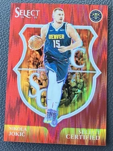 2024-25 Select Certified Flash Red Prizm /99 Nikola Jokic Nuggets #3 - Bild 1 von 2