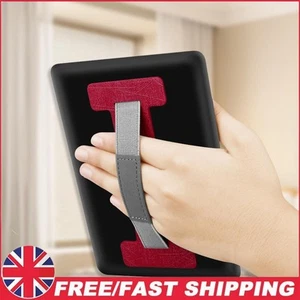 Poignée Tablette Sangle Porte Main Universel Imitation Cuir pour Kindle 6-8 Pouces - Photo 1/27