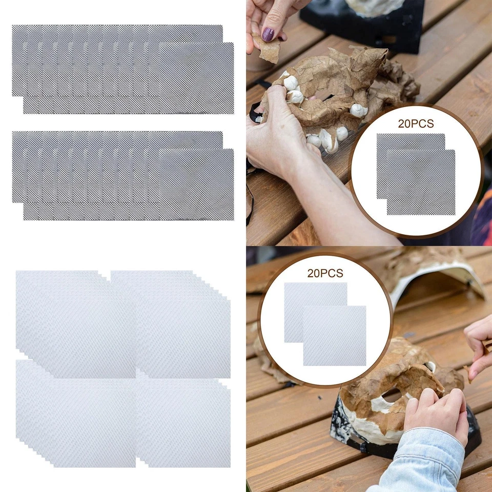 40Pcs Fursuit Eyes Mesh for Cosplay Mask for Easter Fancy Dress Festival - Image 1 of 2