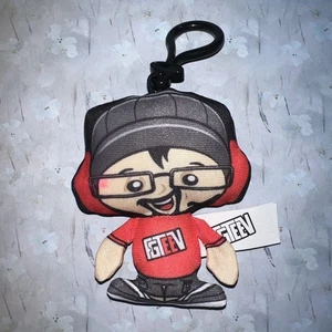 Duddy FGTeeV Plush Doll Season 1 Bonkers 2019 4” Hang Clip Stuffed Doll NWOT - Picture 1 of 2