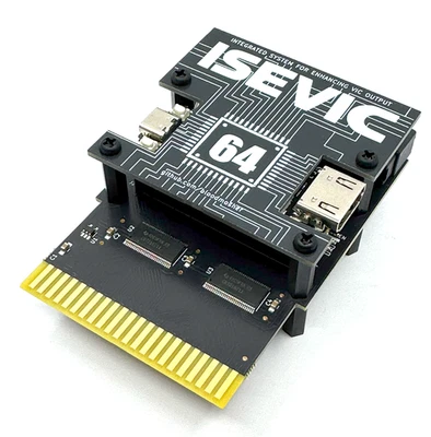 ISEVIC Commodore C64 HDMI Cartridge Fully Assembled - Image 1 of 3