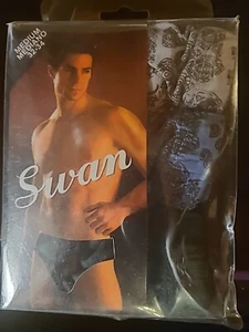 3 PK Swan Men Low-Rise Briefs Medium in Style Modelo #W2712  - Picture 1 of 6