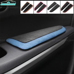 Alcantara Car Armrest Pad Door Handle Mat Trim For BMW F30 F32 G20 F10 G11 X3 X4 - Picture 1 of 16