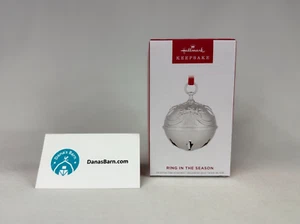 RING IN THE SEASON - 2024 Hallmark Keepsake Ornament - 10th & Final in Series - Picture 1 of 6