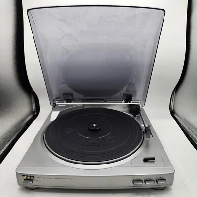 Aiwa Stereo Turntable System model PX-E860U Vintage 1999 - Image 1 of 4