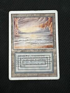 MTG Underground Sea Revised Edition Regular Rare