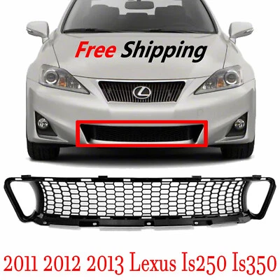 For 2011 2012 2013 Lexus Is250 Is350 Front New Bumper Cover Grille LX1036118 Foto 1 de 4