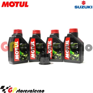 ORIGINAL MOTUL 5100 10W40 SUZUKI 1500 VL INTRUDER 2002 OIL FILTER CUTTING - Picture 1 of 1