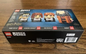 LEGO BRICKHEADZ: HARRY, HERMOINE, RON, AND HAGRID  SET 40495 [NEW /RETIRED] - Picture 1 of 6