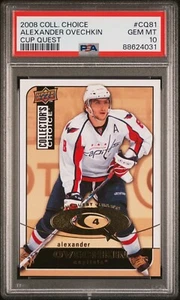 PSA 10 Gem Mint ALEXANDER OVECHKIN 2007/08 Upper Deck Collector Choice CUP QUEST - Picture 1 of 1