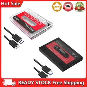 2,5 Zoll externes SSD-Gehäuse, 5 Gbit/s, Festplattenform, HDD-Gehäuse, SATA auf  - Afbeelding 1 van 14