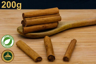 Organic Ceylon Cinnamon Sticks 100% True Alba Grade Cinnamon Quills FREE Postage - image 1 of 4
