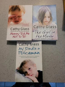 Cathy Glass x 3 My Dad's A policeman, Mummy told me not to tell, Girl in the Mir - Picture 1 of 8