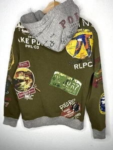 Polo Ralph Lauren Small Sweater Green RRL Hunting Southwestern Sportsman Fishing - Picture 1 of 6