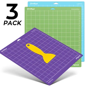 3 Pack Cutting Mats for Cutting Machine Air/Air2/Maker - 12x12" Variety Grip - Picture 1 of 12