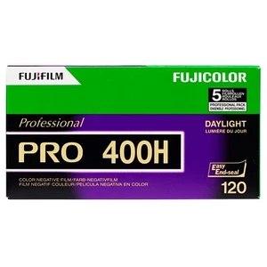 Fujifilm Pro 400H 120 Film 5-Pack Cold Stored, Exp 02/2022 - Picture 1 of 1