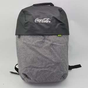 Coca-Cola Laptoptasche Rucksack grau und schwarz gepolstert - Bild 1 von 8