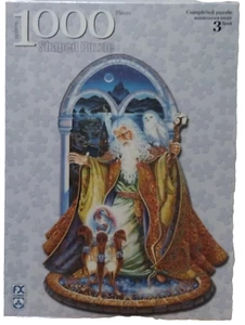 FX Schmid "SPELLBOUND" Shaped Wizard 1000 piece puzzle -Sealed - Picture 1 of 2