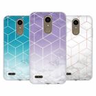 OFFICIAL NATURE MAGICK METALLIC GEOMETRIC CUBE MARBLE GEL CASE FOR LG PHONES 2