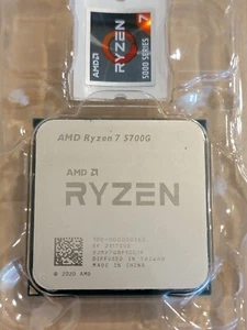 AMD Ryzen 7 5700G 3.8GHz 8-Core, 16-Thread Desktop Processor -NOT WORKING- - Photo 1/6