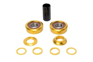 Theory BMX American Bottom Bracket 22mm Gold Wheelie Bike SE GT Crank Bearings - Picture 1 of 1
