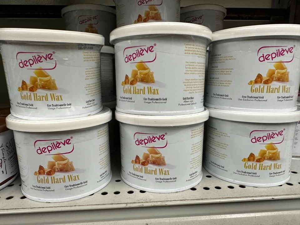 Cera dura de oro europeo Depileve, 14 onzas Foto 1 de 1