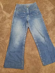 RAGTIME M.A.M. Damen VINTAGE BELL BODENJEANS *UNBEKANNTE GRÖSSE*/LESEN! - Bild 1 von 20