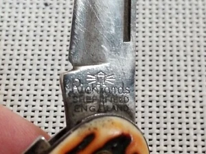 Navaja de bolsillo Richards Sheffield England de colección - Imagen 1 de 12