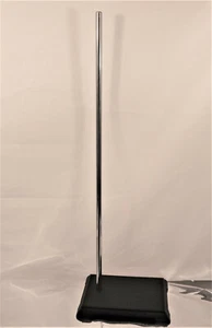  Soporte de hierro fundido de 24" base rectangular laboratorio de biología química - Imagen 1 de 2