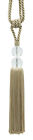 Tassel Tiebacks, Style# TBCRYS9, Color# 9802 - Fawn Beige [Sold Individually]