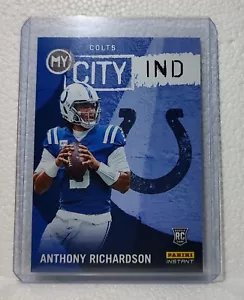 Carta Football Anthony Richardson 2023 Panini NFL #10 My City Colts 1/344 - Foto 1 di 2