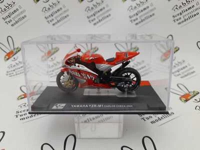 DIE CAST "YAMAHA YZR-M1 CARLOS CHECA 2004" ÉCHELLE 1/24 - Photo 1/2