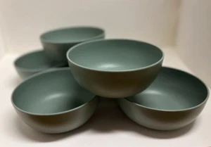 Mainstays - 5er Set Salbei Blau Runde Kunststoff Müslischale, 38 Unzen - Bild 1 von 4