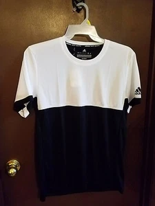 ADIDAS unisex White Climacool Shirt Jersey Sz Large retails for $30 team sports  - Picture 1 of 6