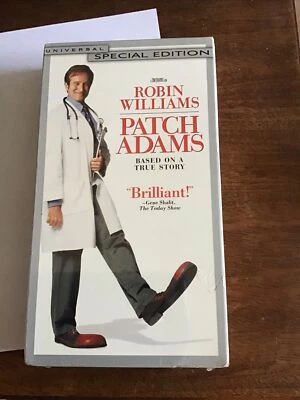 Patch Adams (VHS, 1999, Extra footage/ Special Edition) BRAND NEW SEALED - Image 1 of 2