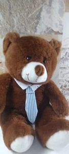 Noah's Ark Animal Workshop Brown Teddy Bear super soft Authentic 12" Plush Toy - Picture 1 of 7