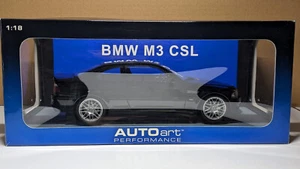 BMW E46 M3 csl negro 1/18 Autoart - Imagen 1 de 11