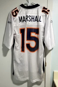 BRANDON MARSHALL DENVER BRONCOS AWAY REEBOK NFL FOOTBALL JERSEY M $29.99 OBO - Picture 1 of 5
