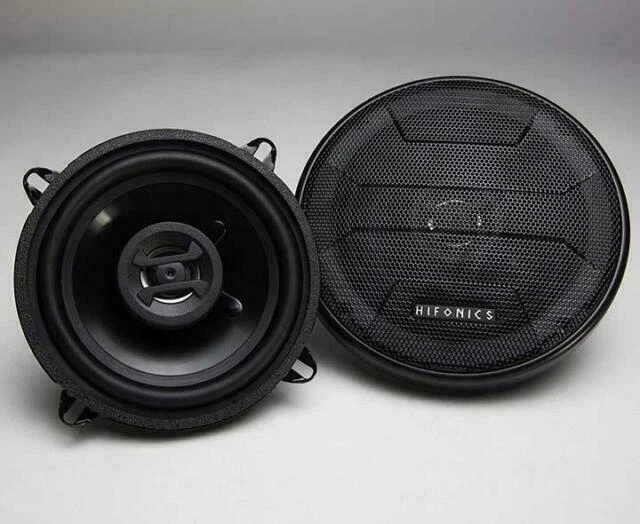 Hifonics Zeus ZS525CX 200 W 5.25" 2 Way 4 Ohm Car Audio Coaxial Speakers - Black