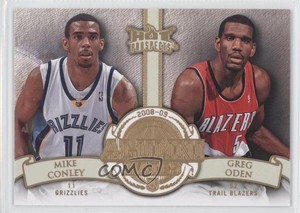 2008-09 Fleer Hot Prospects Alumni Mates Mike Conley Greg Oden #AM-14