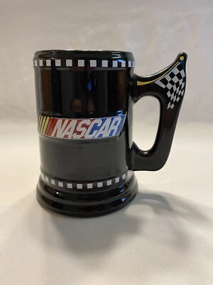Taza de cerámica Nascar Beer Stein Official Racing 2003 usada #d 25 sin astillas ni grietas Foto 1 de 4